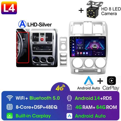 Android 13 Car Radio For HYUNDAI GETZ 2002 - 2011 Car Stereo Multimedia Video Player Navigation GPS Auto Android No 2 Din DVD