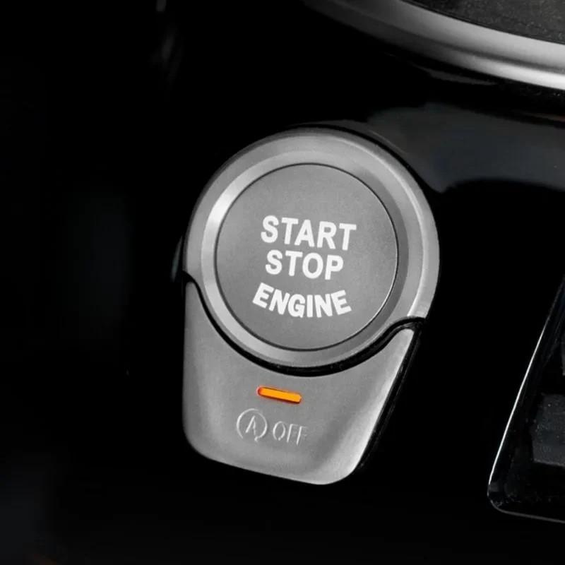Car Start Stop Engine Button Cover for BMW Series 1 3 4 5 GT X1 X2 X3 X4 Aluminum Ignition Ring Trim Interior Decor Accessories
