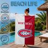 Montreal Canadiens Hockeyteam Strandlaken, Super Zacht Microvezel, Perfect Cadeau voor Haar/Hem, Verjaardag, voor Zwembad, Strand, Reizen, Decoratie Strandfeest