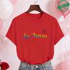 Spanish Girls Bridal Shower T-Shirts Team Bride Tribe Blouses Short Sleeve Tees for Bachelorette Hen Party Wedding Celebration