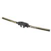 Manubrio per Bicicletta da 620mm Lega di Alluminio Manubrio Modificato Bicicletta Barra Pieghevole per Mountain Bike Nero Giallo