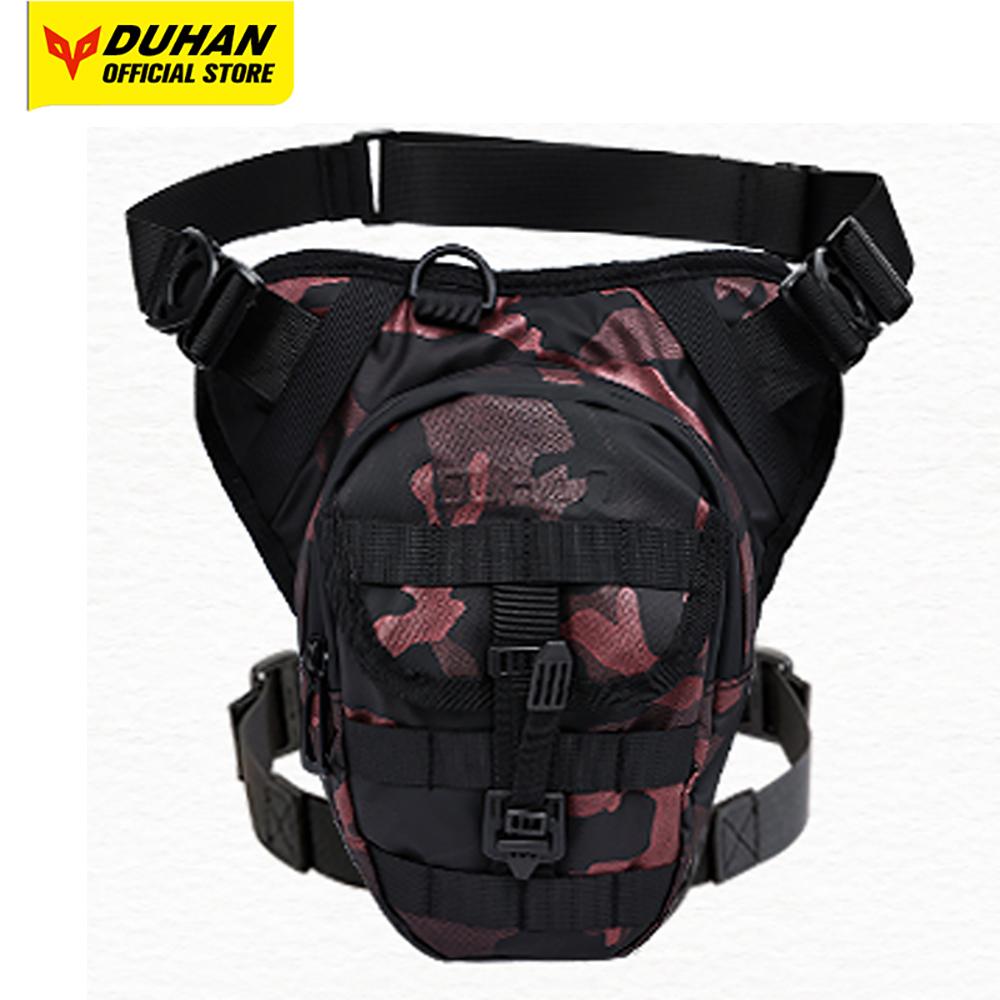DUHAN Motorcycle Drop Leg Bag Hip Fanny Pack Multi-Function Motorcycle Bag Outdoor Moto Casual Waist Bag Motocross Equipment