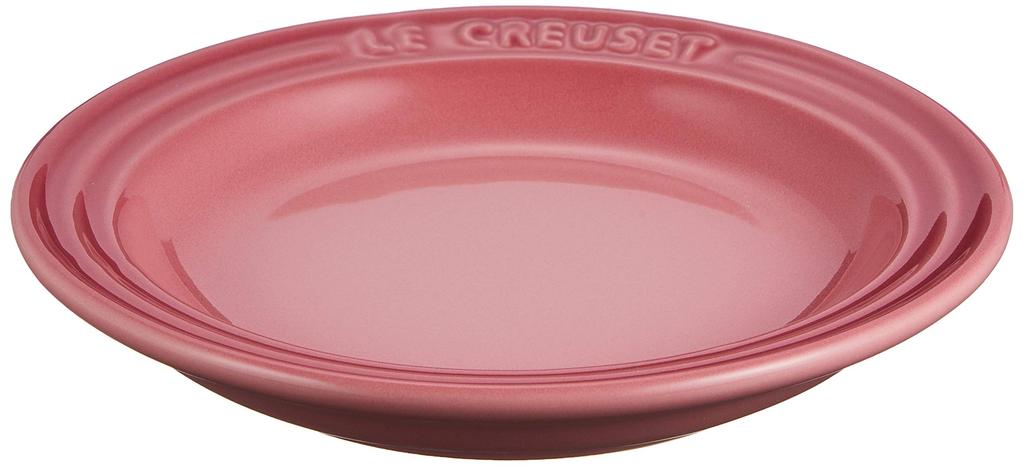 LE CREUSET LC 15cm Round Plate, Rose Quartz, Heat and Cold Resistant, Microwave and Oven Safe, Oven Dish, Bakeware [Official Japanese Product]