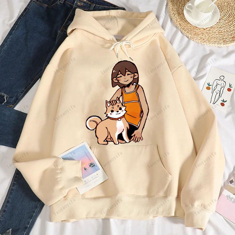 Omori Amusing Games Hoodie Printed Sportswear Unique Hot Selling Autumn and Winter Pullover Cartoon Popular Men Pullover