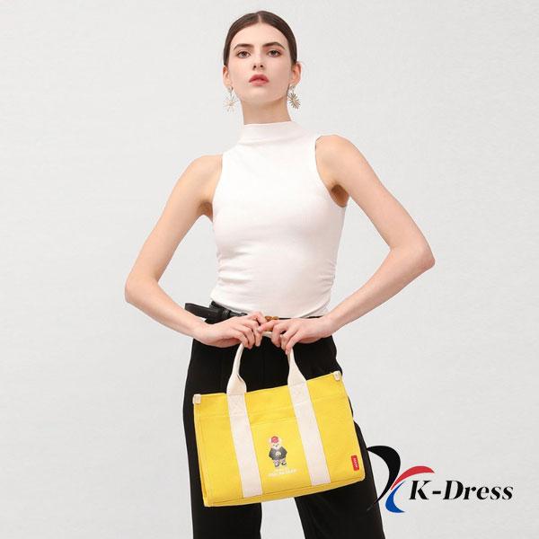 RaelaBear Korea Canvas Shoulder Tote Cross Bag