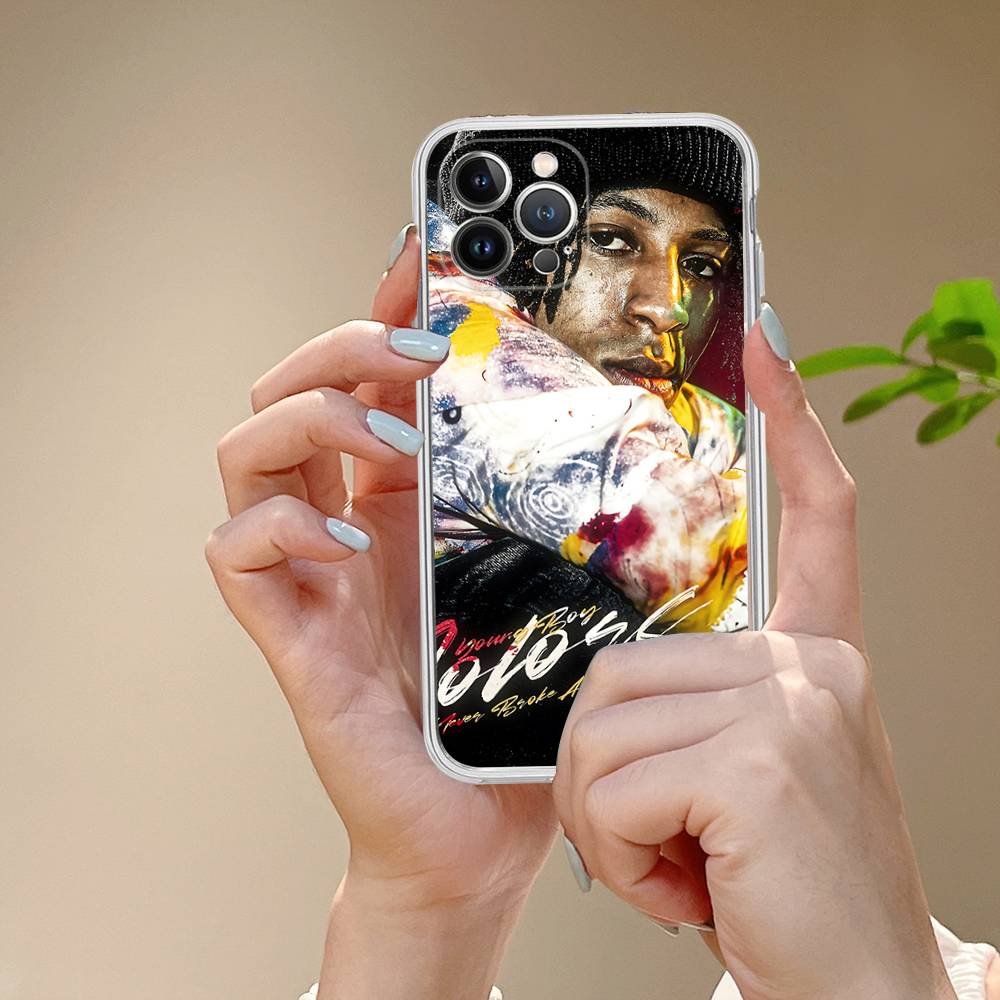 Singer YoungBoy Never Broke Again For IPhone 11 12 13 14 15 16 17 Pro Max Plus 13 Mini Silicone Soft Transparent Back
