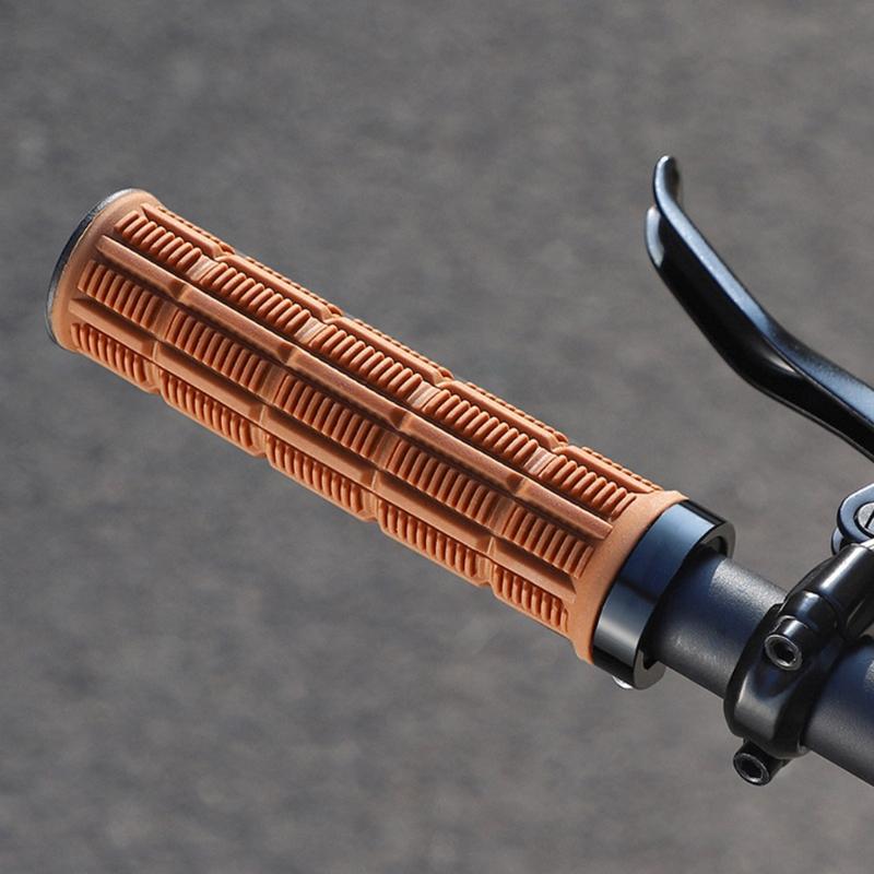 1pair Durability Mountain Bike Grip Ergonomic Comfortable Handlebars Grip for City Commuting