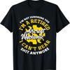 Unisex T-shirt Retired Aircraft Mechanic Airplane Funny Aircraft Mechanic T-Shirt