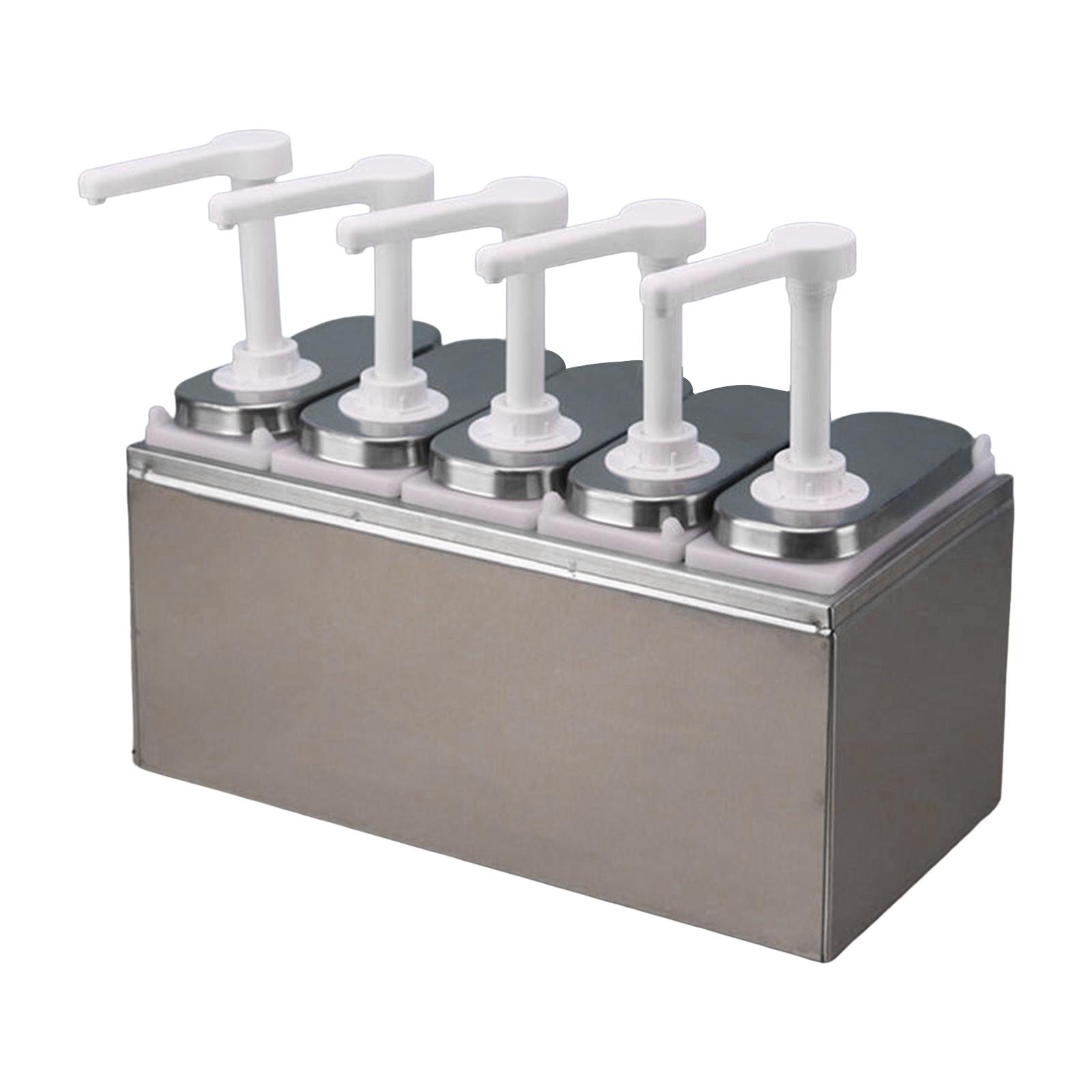 

Диспенсер для соуса 1,4 л, съемный, салатный, легко моющийся, дозатор для сиропов, приправ, для домашнего использования, столовой, коммерческого использования