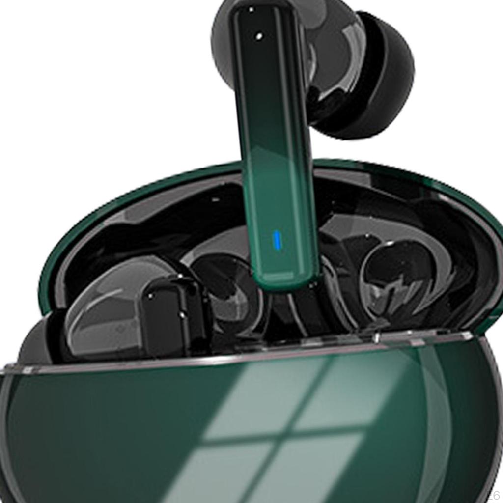 Noise Cancelling Earbuds Accessories BT 5.3 Comfortable with Charging Case Ear Buds Earphone for