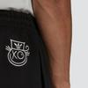 adidas Originals Trefoil Cartoon Print Gerade Shorts Herren Shorts Schwarz HR7111