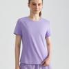 T-shirt de sport respirant à manches courtes coupe ample pour femme