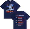 Nueva MÁSCARA DE BORIS BREJCHA ablum tour Camiseta de Algodón para Hombre y Mujer Alta Calidad Algodón Oversize Camisetas Casuales Hip Hop Camiseta Unisex