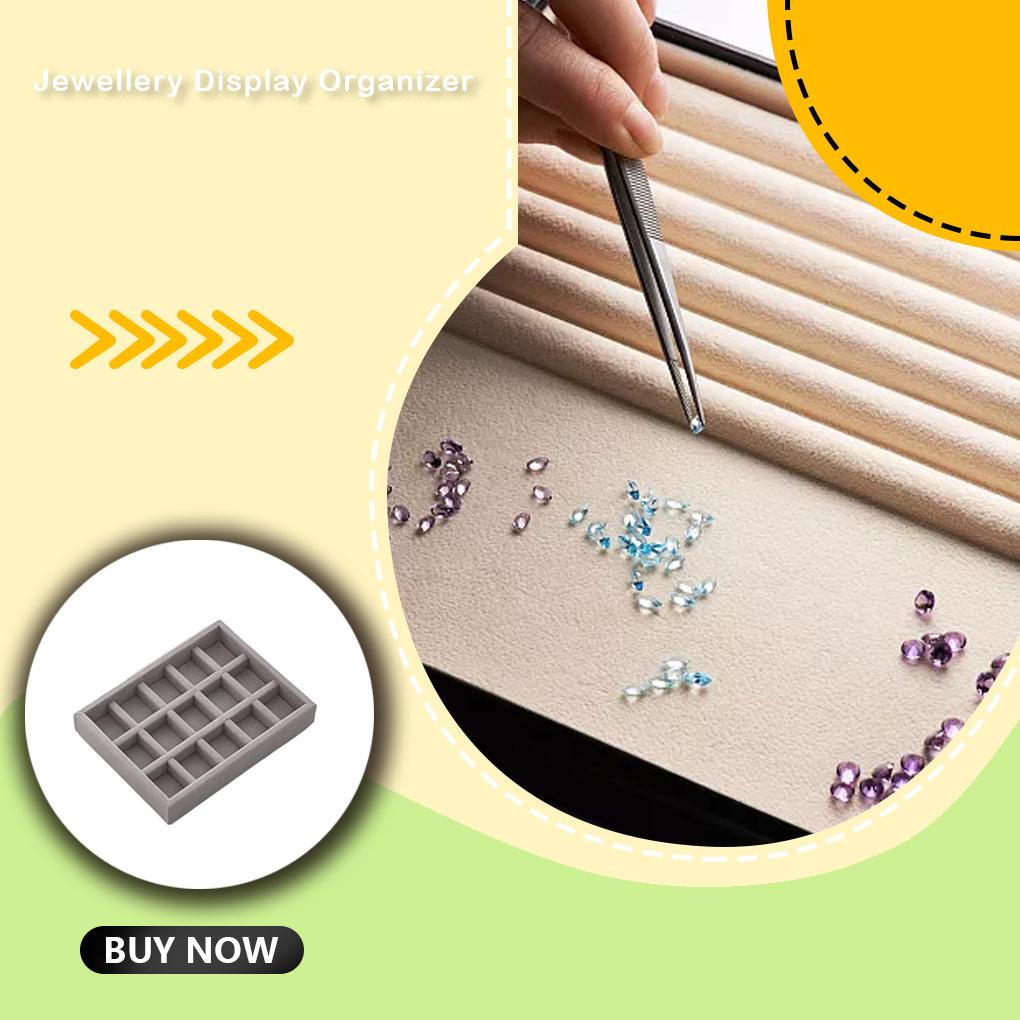 Schmuck Präsentationsablage Holz Mode Ohrringe Halskette Armband Anhänger Halter Wohnheim Schlafzimmer Zimmer Aufbewahrungskoffer