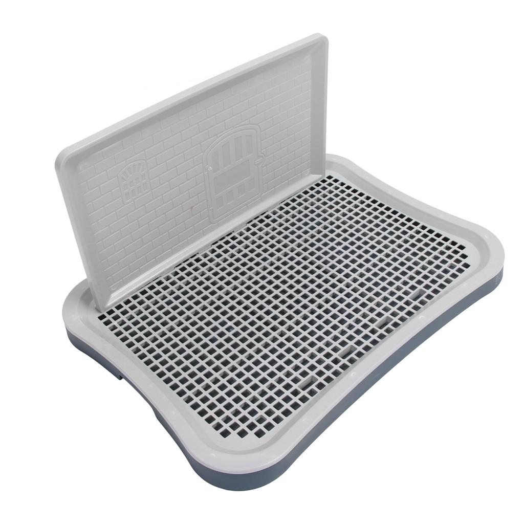 Dog Training Toilet Removable Easy to Clean Portable Puppy Mesh Training Potty Dog Litter Box for Large Small Medium Pets