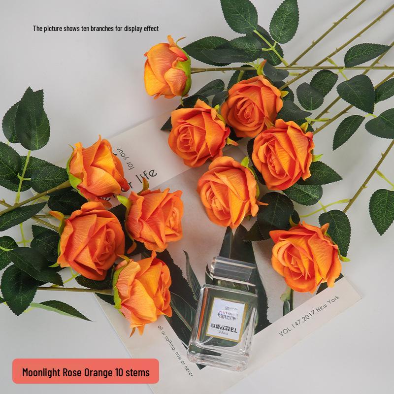 Artificial Rose Valentine Bouquet: Home Decoration for Living Room & Dining Table