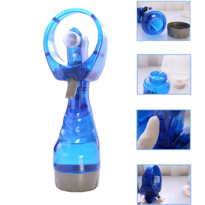 Mini Hand Held Spray Cooling Fan Water Mist Ideal For Sports Travel And Beach Adventures