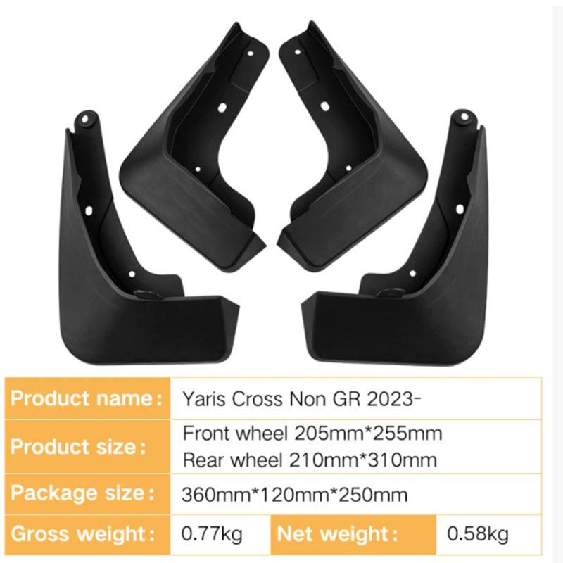 Toyota Yaris Cross Non-GR Blatníky 2023-2025 Kompatibilní s nízkým provedením