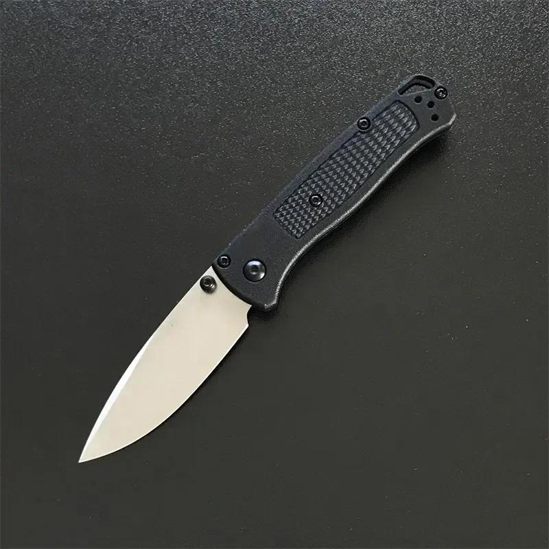 Pocket Knifes BM 533 Mini Bugout Folding Knife Nylon Fiber Handle Kitchen Knives Utility Meat Cleaver Fruit Sharp Knife EDC Tool