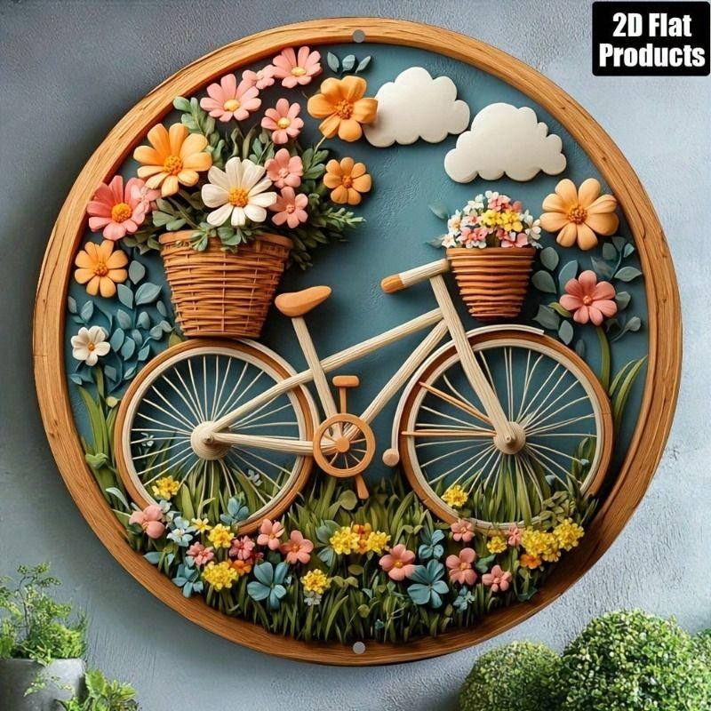 Retro Metal Tin Sign, Wall Art Home Decor, Vintage 2D Plaque