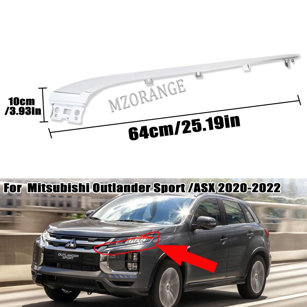 Bara de protecție față auto pentru Mitsubishi ASX Outlander Sport 2020 2025 2025 cromate faruri benzi auto piesă 6407A353 6407A420