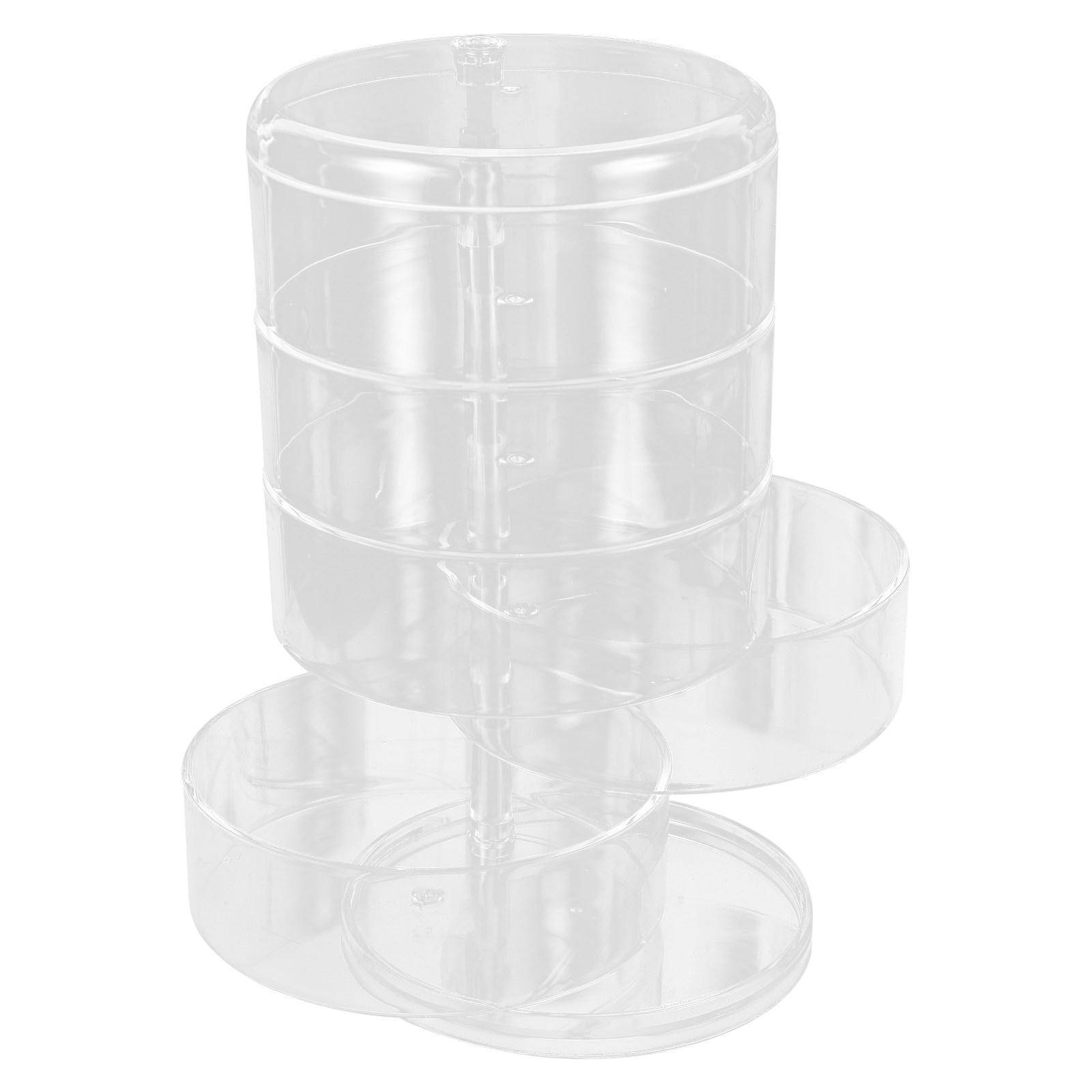 

1Pcs Jewelry Storage Holder Rotating Jewelry Box Organizer for Rings Earrings Necklaces Bracelets Multi-Use