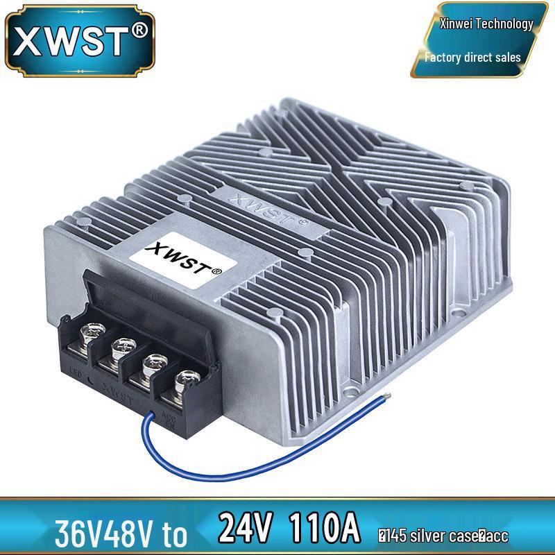 36V/48V to 24V DC-DC Step-Down Waterproof Converter Module: 36V/48V to 24V Transformer Power Supply
