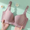 Breathable Thick and Thin Beautiful Back Plus Size Underwear Without Steel Ring Push Up Bra