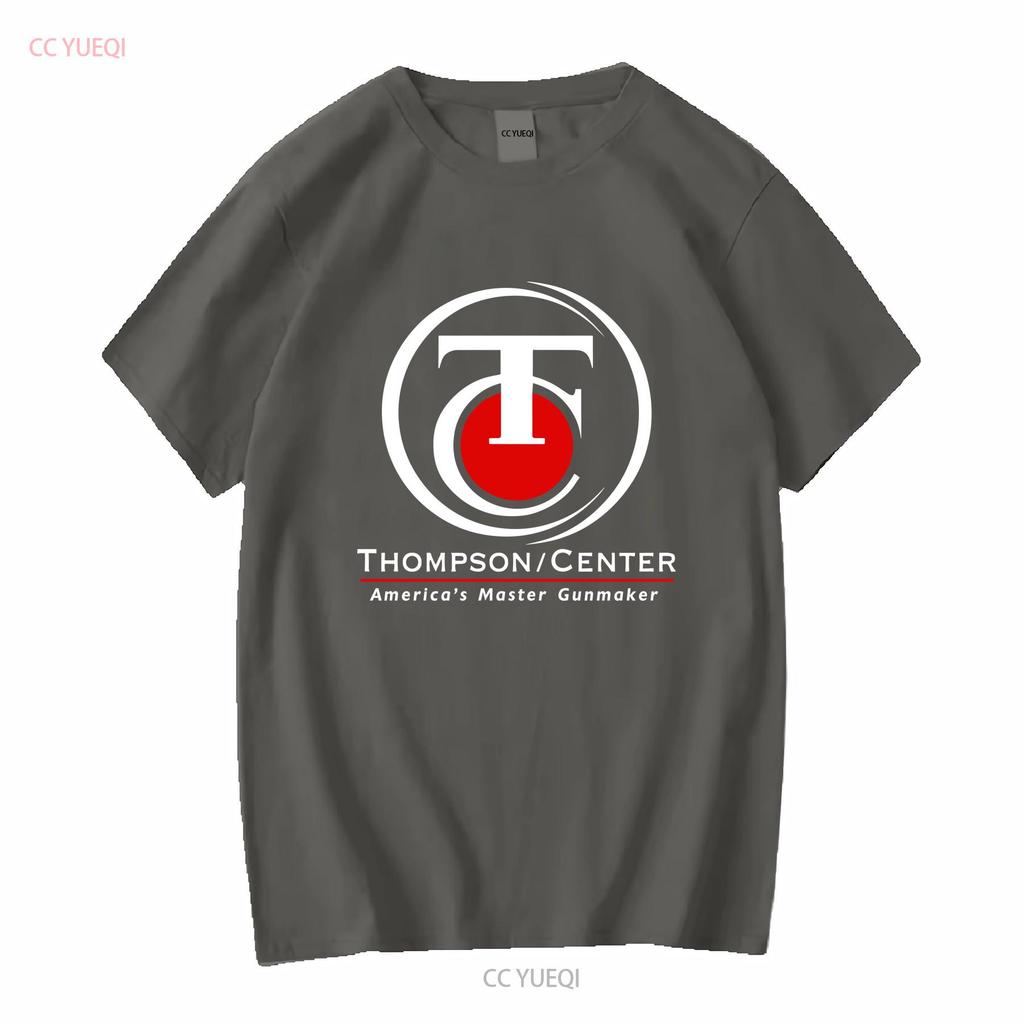 Thompson Center Gunmaker Logo Guns Firearms Unisexs Black T Shirt S 5xl Long Sleeves Vintage Washed Streetwear Casual Breathable