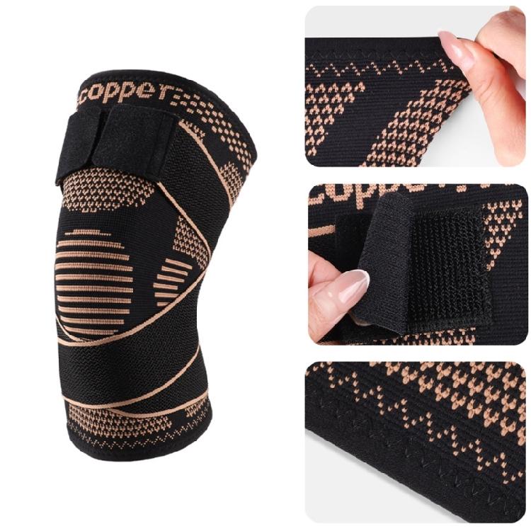 Breathable Knee Support Multifunctional Knee Brace Adjustable Knee Compressions Sleeves Copper Knee Pads for Adult