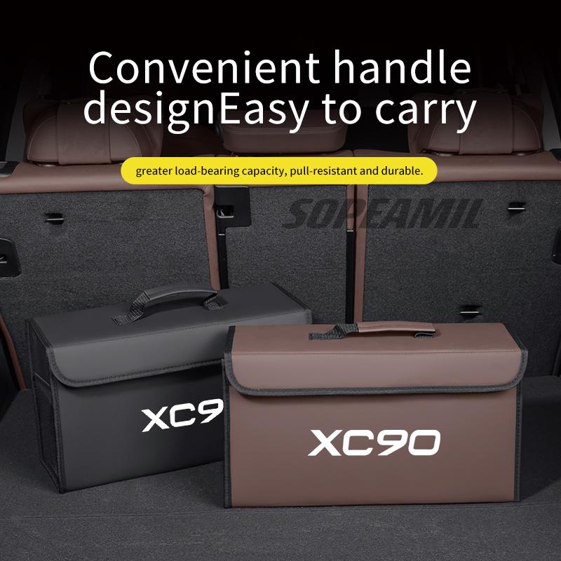 Volvo XC40 XC60 XC70 XC90 V40 V50 V60 V70 V90 S40 S60 S80 S90 C70 Car Trunk Storage Box Organizer Foldable Stowing Tidying Bag