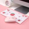 Double Shell C78 Tri-Mode Silent Waterproof Keyboard & Mouse Set - Strawberry