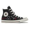 Converse Chuck Taylor All Star High Made with Love - Black Unisex Sneakers Vintage-White Egret 171158C