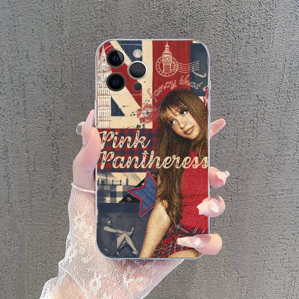 Singer P-Pinkpantheress For IPhone 17 16 15 14 13 12 11 Pro Max Plus Phone Case High End Silicone