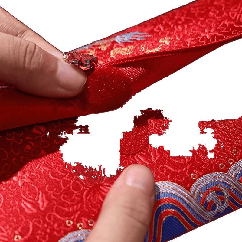 Yingyu Red Envelope Wedding Tea Gift Set: Large Double Happiness Design for Parents