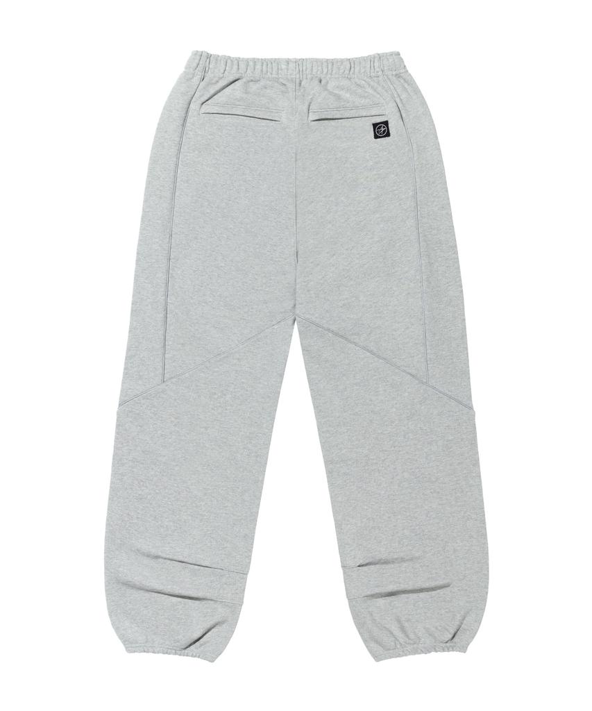 Loghideumatin Lm Blocking Reflective Piping Sweat Pants (Grey)