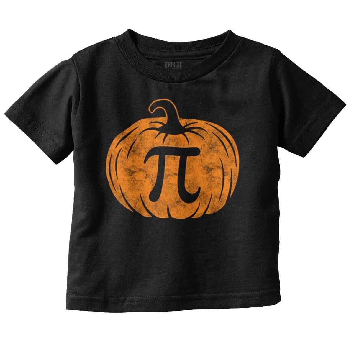 Funny Fall Autumn Math Humor Pumpkin Pie Toddler Boy Girl Youth T Shirt Tee XL