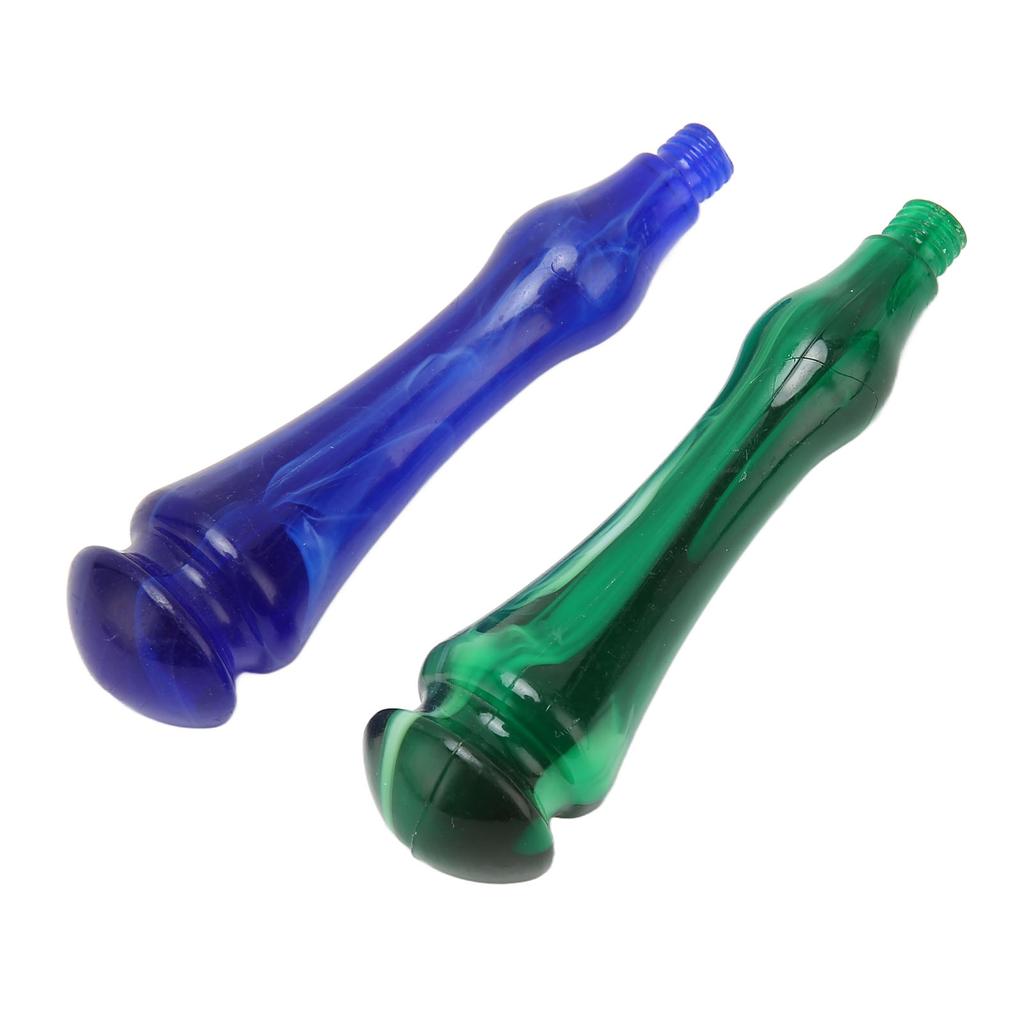 2pcs Stamp Handle Replacement Smoothly Polished Ergonomic Resin Wax Sealing Handle with Handle Screw