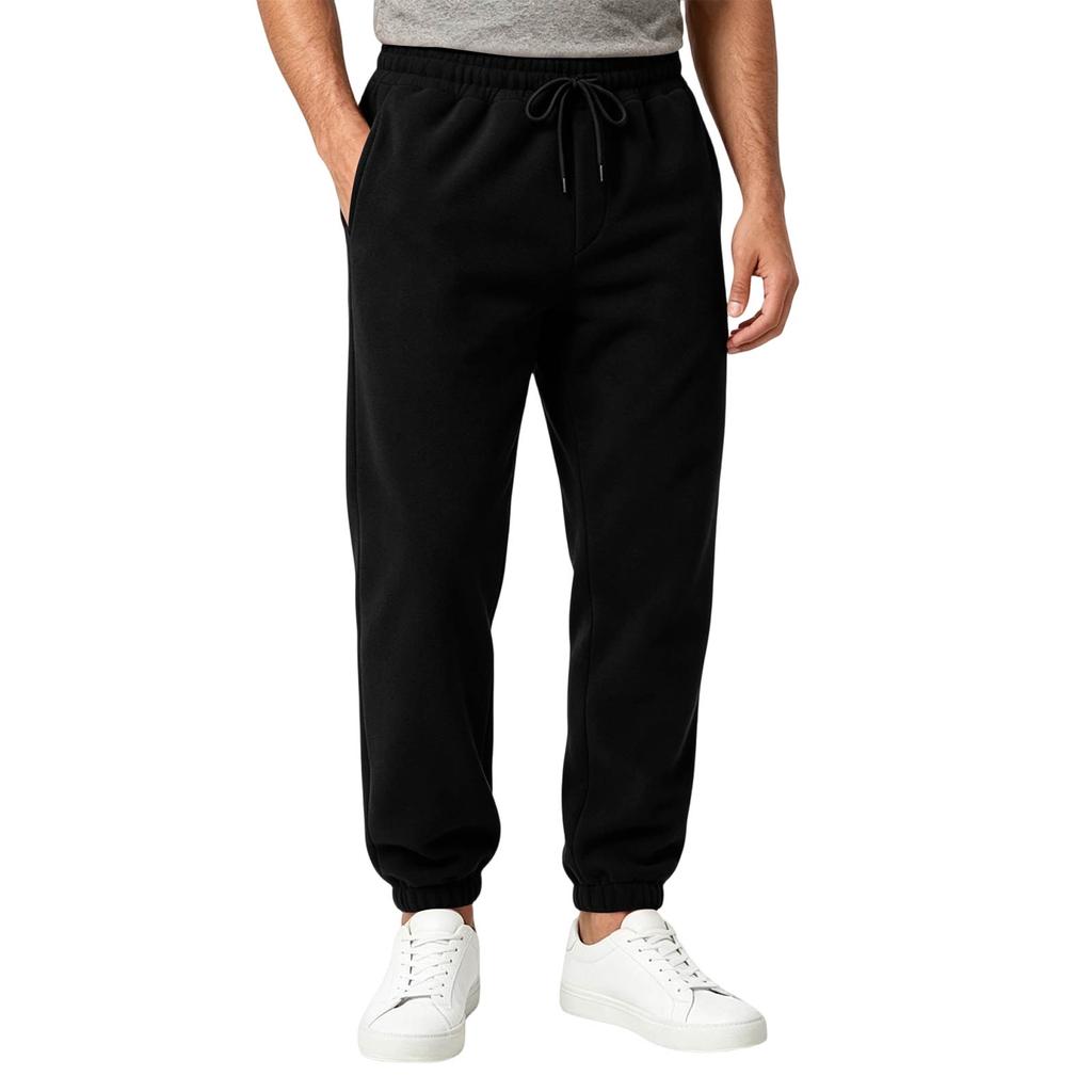 Pantaloni della tuta casual da uomo a vestibilità larga per l'uso quotidiano