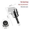 Magnetic Hex Hand Drill: Multi-Tool Set with Cross Electric Screwdriver Bit, Socket, and Corner Driver In Plastic Box