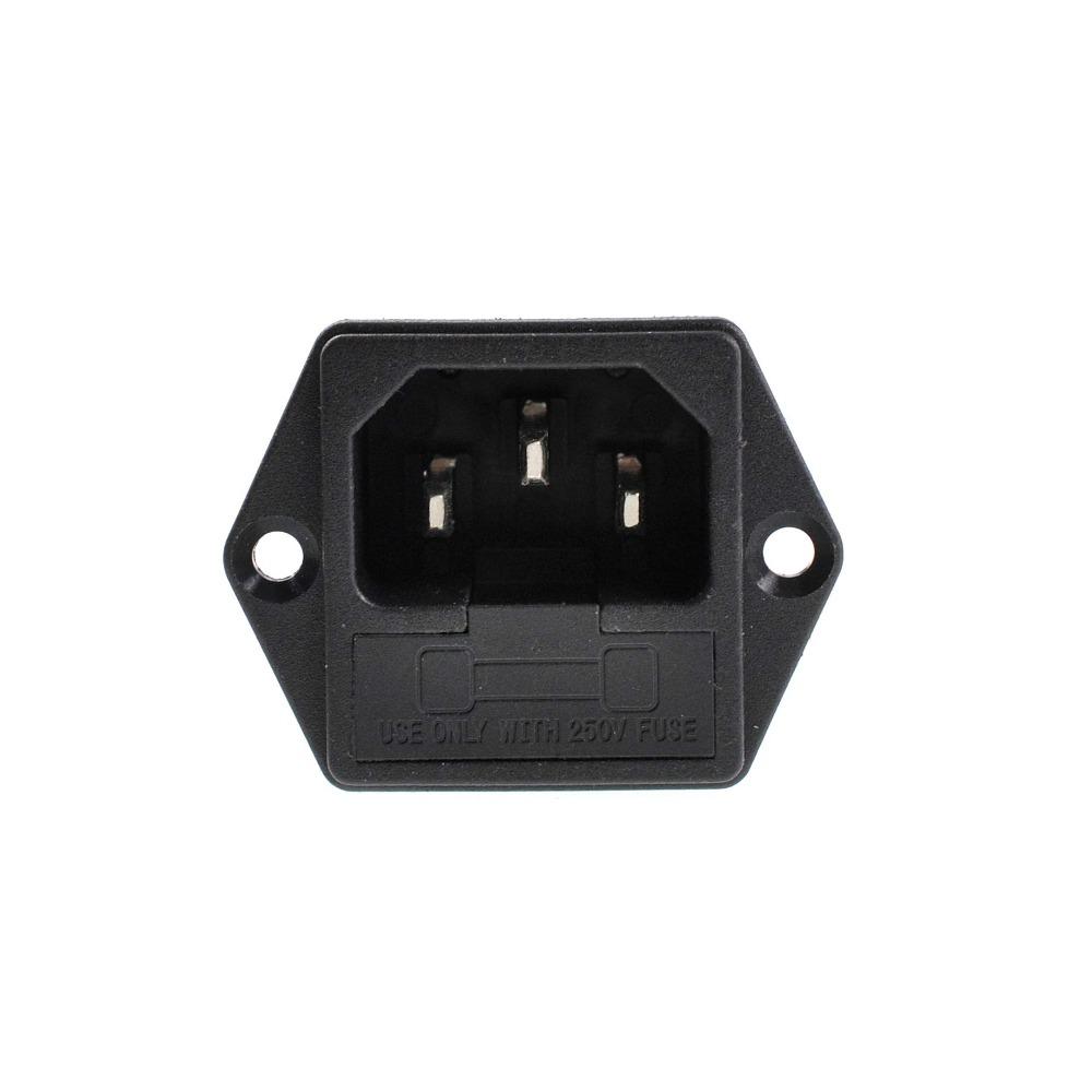 

5 шт. стеклянная розетка переменного тока 250 В/10 А, пластиковая розетка AC-03 с винтовым отверстием для электрика