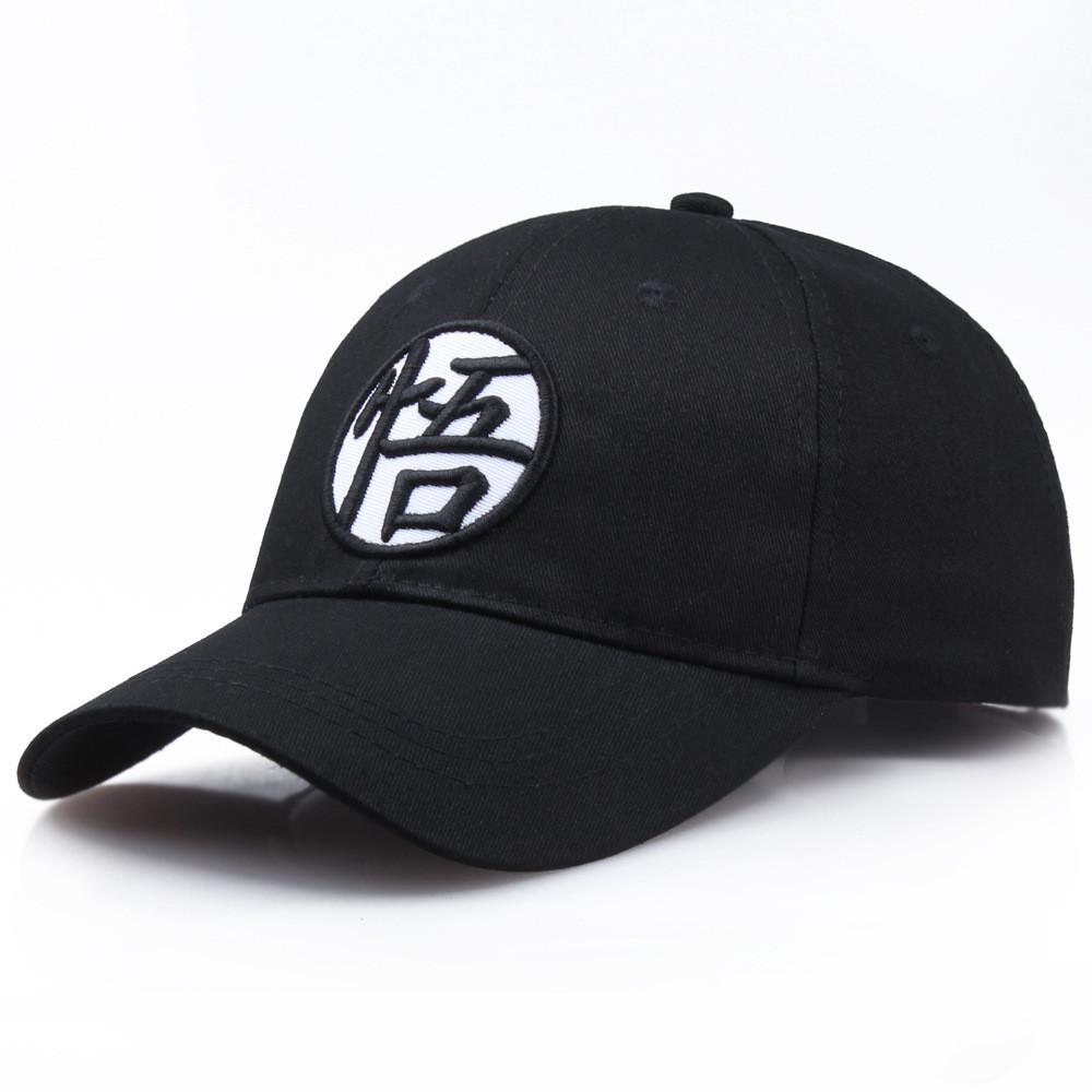 

Dragon Ball Z Baseball Cap Son Goku Anime Dragon Ball Unisex Adjustable Hat Dad чёрный