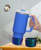7.5cm Compatible Silicone Cup Base Sleeve for 40 Oz 30 Oz Tumbler Non Slip Rubber Durable Elastic Bottle Protector