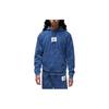 Air Tie Dye Kapuzenpullover mit Kordelzug Asien-Größe 'Blau' Herren DR3088-493