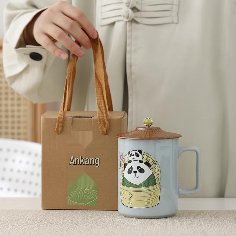 AQ Chinese Ceramic Travel & Office Tea Set