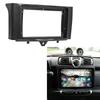 2 Din Car Radio Fascia for Benz Smart Fortwo 2011-2015 DVD Stereo Frame Plate Adapter Mounting Dash tallation Bezel