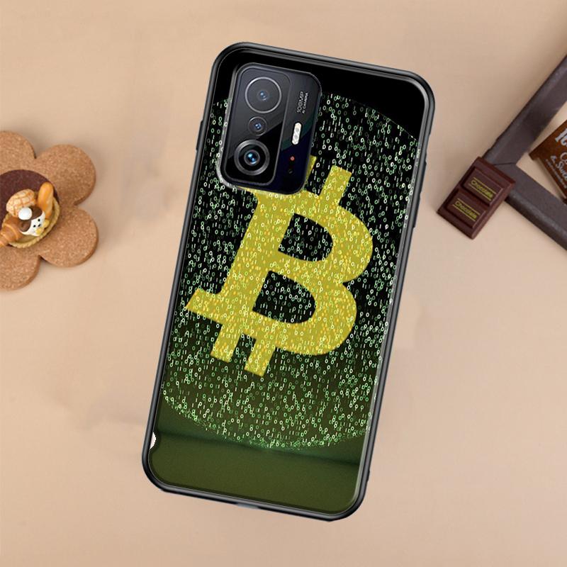 Bitcoins Coin Case For Xiaomi POCO X7 Pro X3 X5 X6 F3 F5 F6 M6 Pro 11T 12T 13T 14T Pro 13 14 Ultra Cover