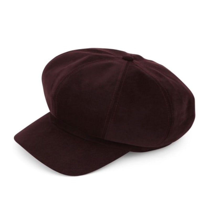 UNDERCONTROL Studio CASTRO BERET / T SUEDE / D WINE