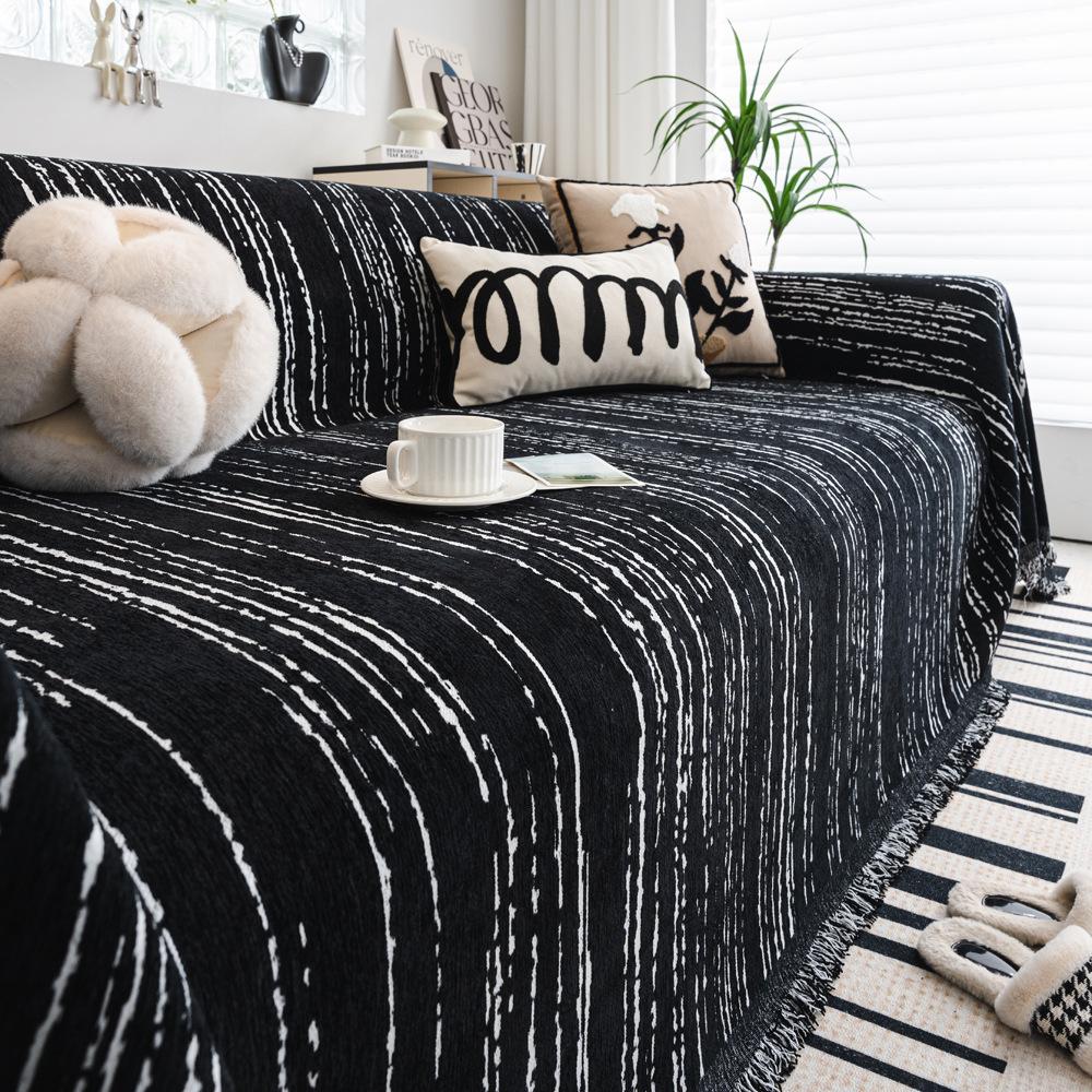 Chenille Sofa Cover Towel Four Seasons Universal High Sense Sofa Cover Sofa Cover Simple Modern