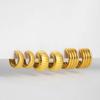 Classics Retro Texture Striped Polished Metal C Shape Huggie Hoop Earrings for Women Stylish Waterproof Stainless Steel Bijoux
